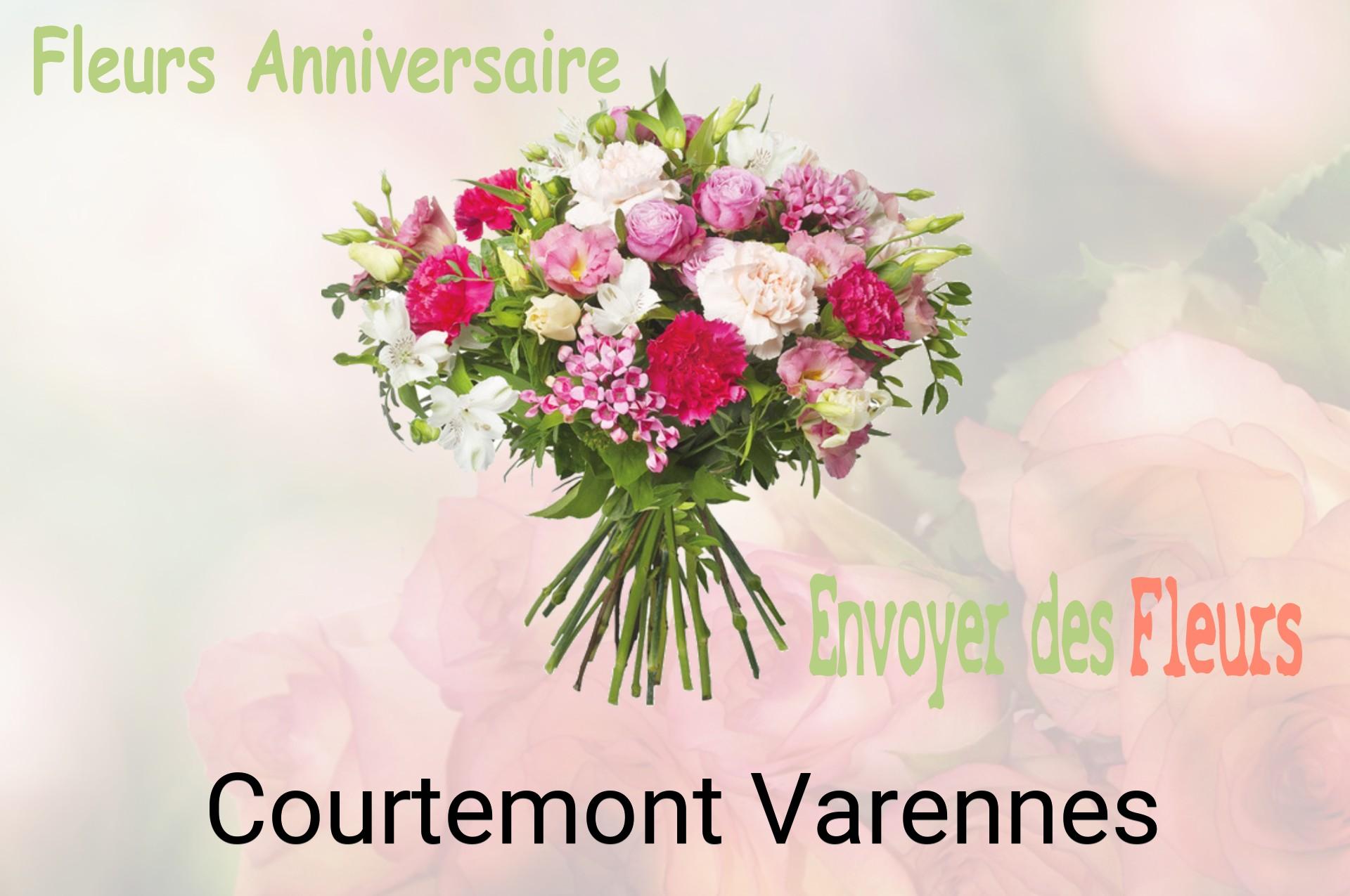Bouquet de fleurs d’anniversaire livré à Courtemont-Varennes