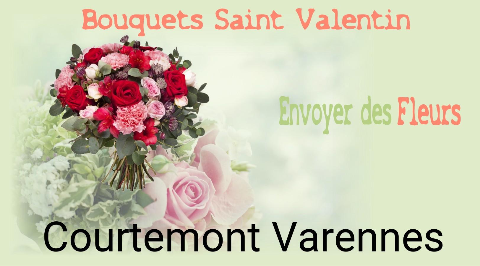Roses de Saint-Valentin livrées à Courtemont-Varennes